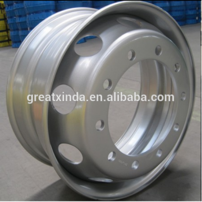 truck wheel rims 8.25X22.5 with ISO DOT ECE Ts16949 and TUV certificates,nice painting and strong welding part