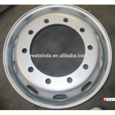 19.5 steel wheels truck steel wheel rim from factory directly in China